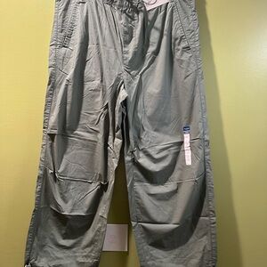 Arizona Jean Company Wide Leg Pants in Olive Green